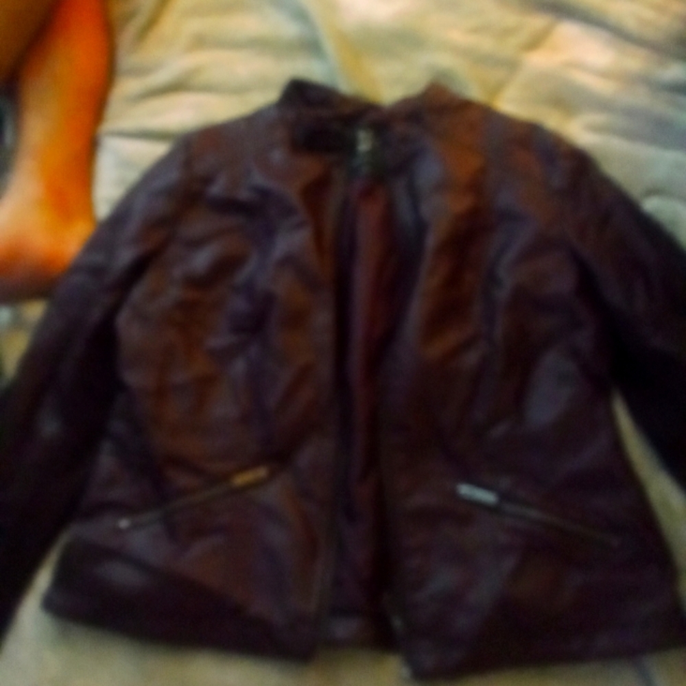 Express leather jacket